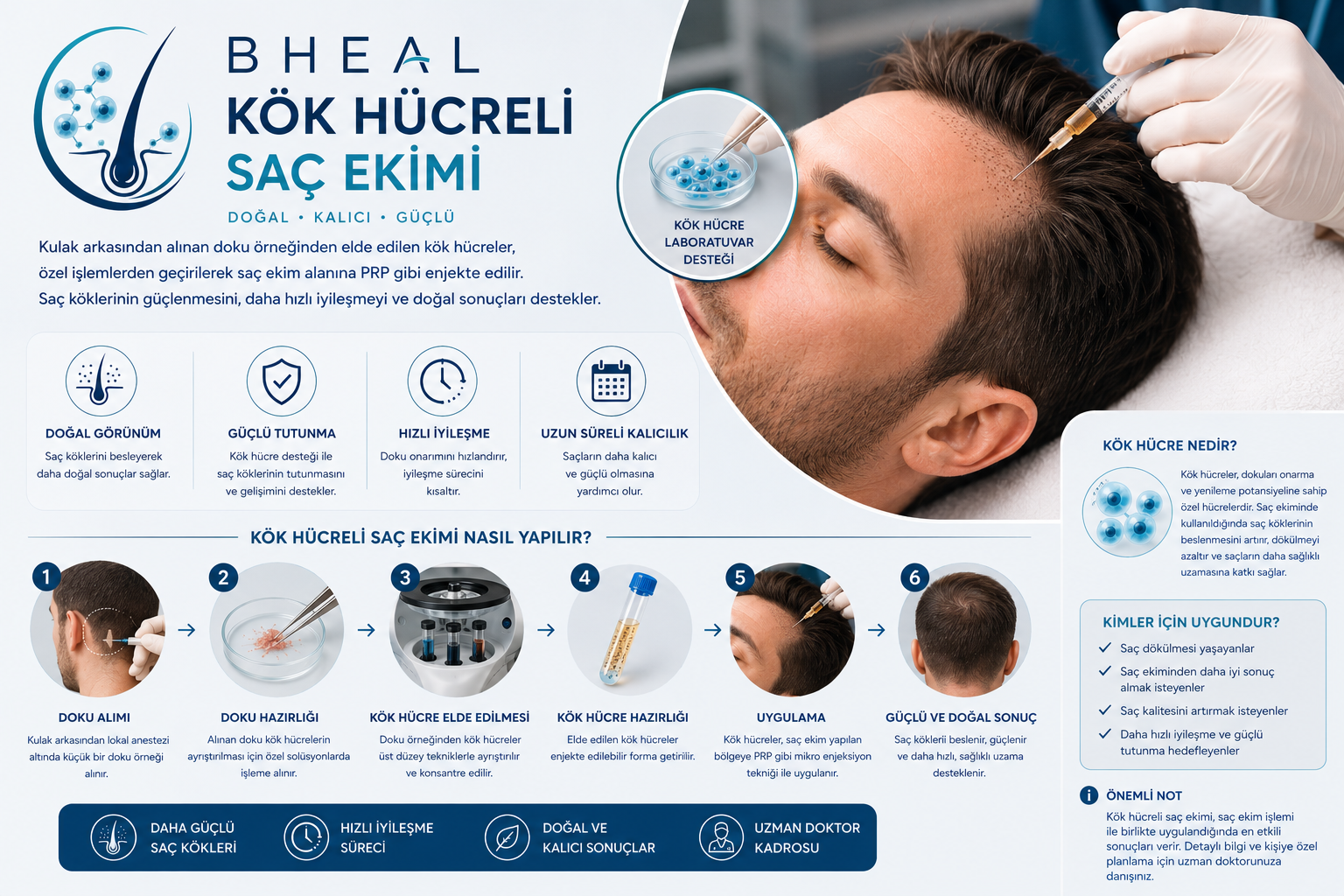 kök hücreli saç ekimi