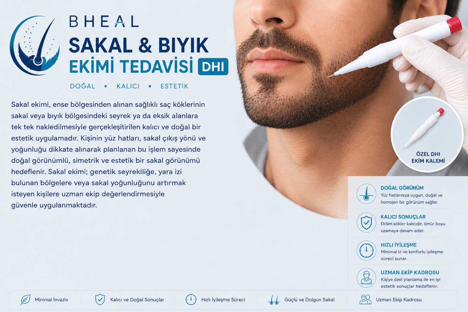 Sakal ve Bıyık ekimi 