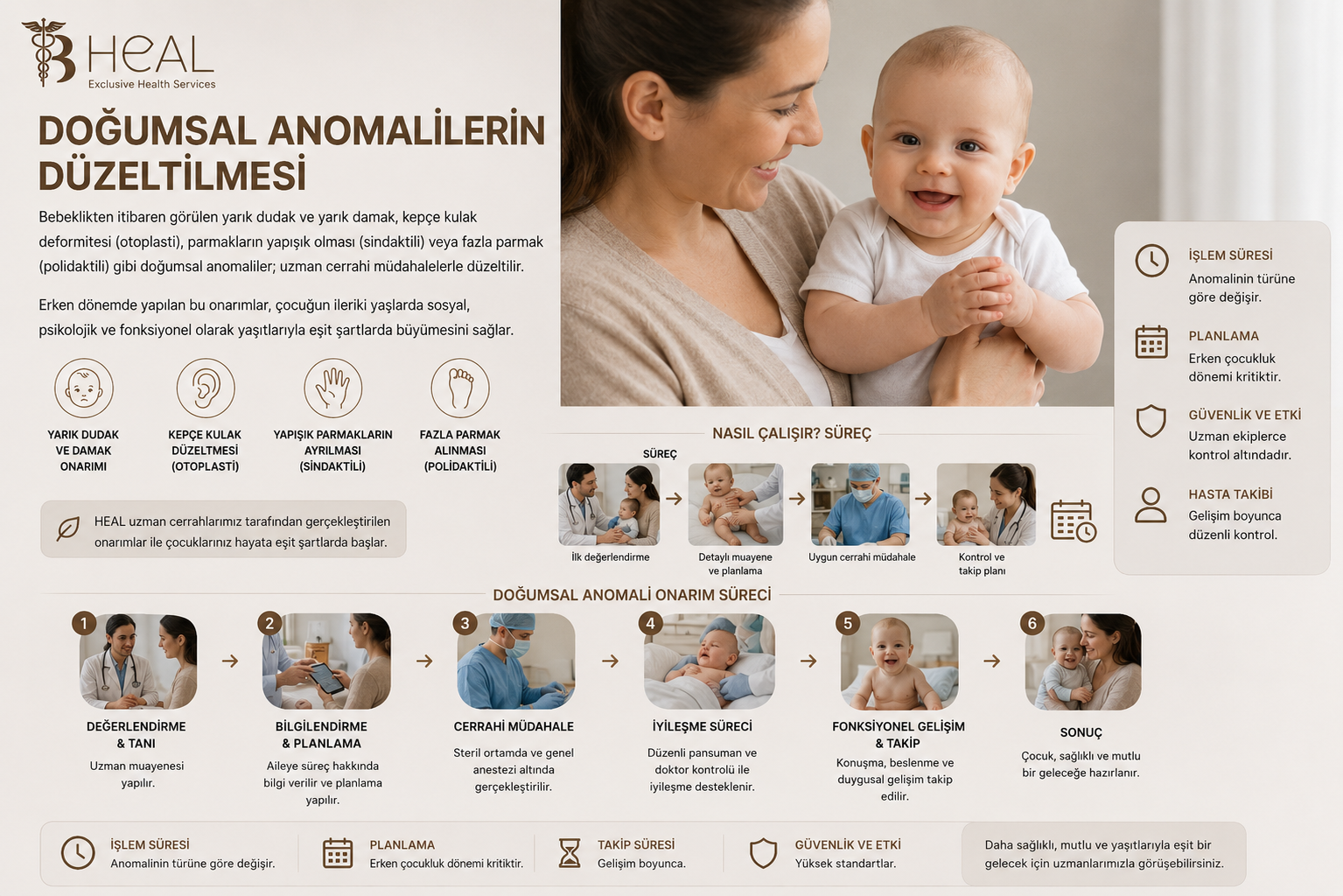 Doğumsal Anomalilerin Düzeltilmesi